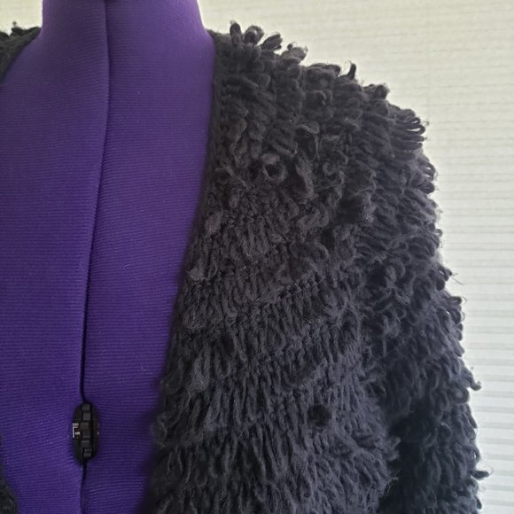 Universal Thread Black Looped Cardigan Sweater - Picture 7 of 9